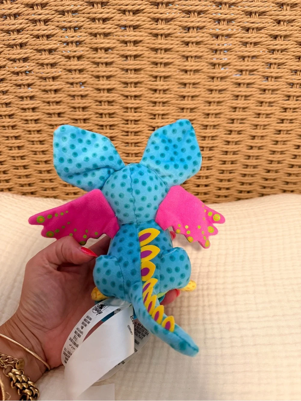 Disney parks flying creature shoulder pal plush
